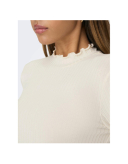 Top fransiska ivoire femme - JDY