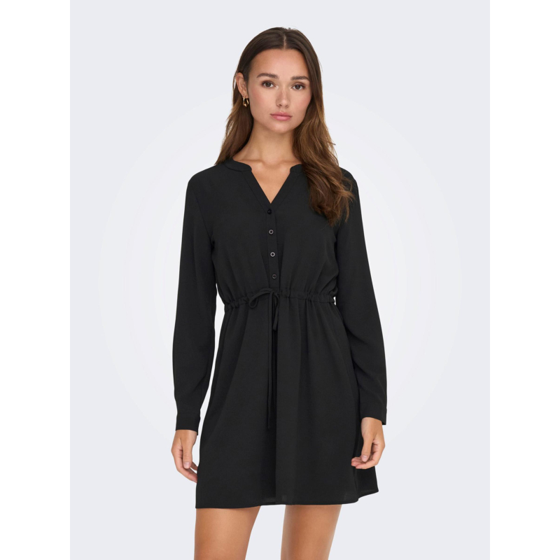 Robe courte piper noir femme - JDY