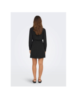 Robe courte piper noir femme - JDY