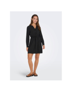 Robe courte piper noir femme - JDY