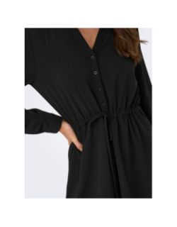 Robe courte piper noir femme - JDY