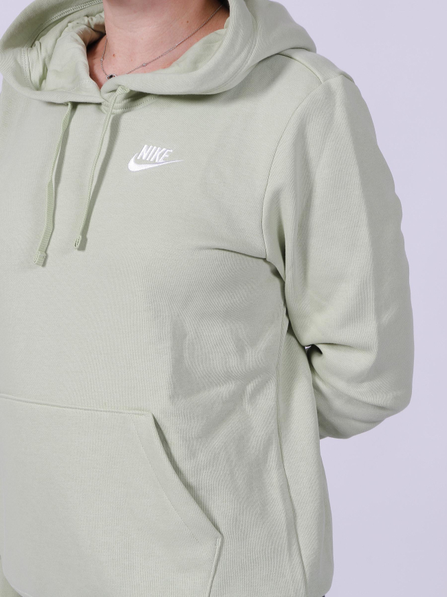 Nike Sweat à Capuche NSW Club - Vert/Blanc Enfant