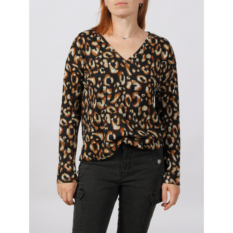 Blouse à motifs tonsy noir femme - JDY