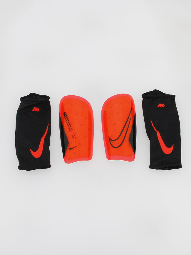 Nike Mercurial Lite Protège-Tibias Jaune Blanc Rouge 