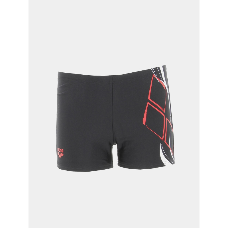 Maillot de bain swim short logo noir garçon - Arena