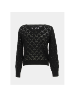 Pull ajouré letty structure noir femme - JDY