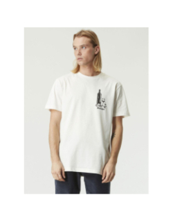 T-shirt dad & son wine rider blanc homme - Picture