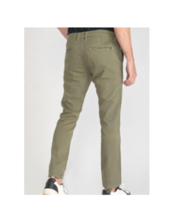 Pantalon chino kurt jogg kaki homme - Le Temps Des Cerises