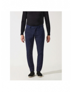 Pantalon chino verrebi urbain bleu marine homme - Izac