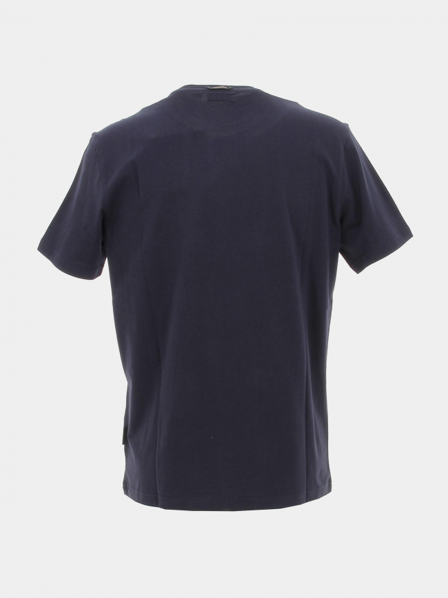 T-shirt argus bleu marine homme - Napapijri