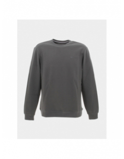 Sweat uni nark gris anthracite homme - Teddy Smith