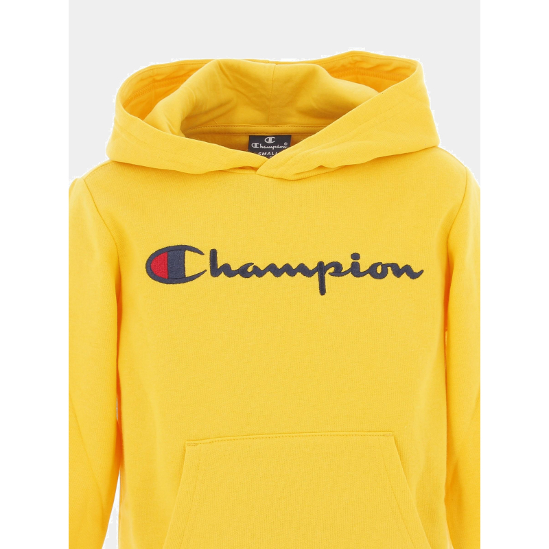 Sweat à capuche enfant Champion Cml Logo