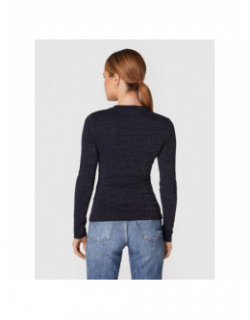 Pull kaeli paillette noir femme - Guess