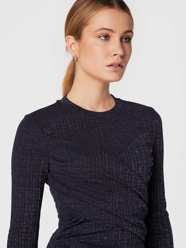 Pull kaeli paillette noir femme - Guess