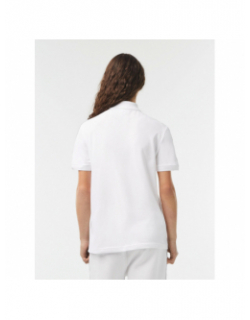 Polo core graphic blanc homme - Lacoste