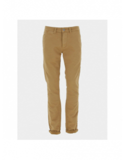 Pantalon chino jogg jurt marron homme - Le Temps Des Cerises