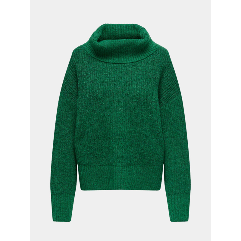 Pull col roulé alina life vert femme - JDY