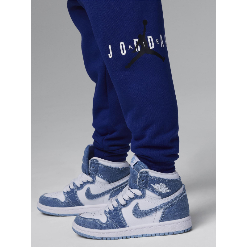 Ensemble de survêtement sweat jogging logo bleu enfant - Jordan