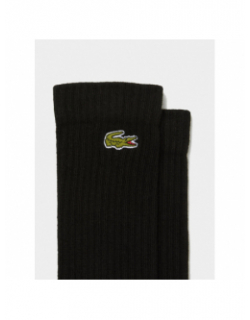 3 paires de chaussettes hautes performance noir - Lacoste