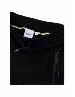 Jogging cargo droit noir garçon - Boss