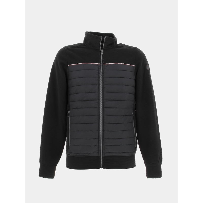 Veste hybride 2 poches noir homme - Sun Valley