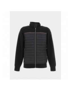 Veste hybride 2 poches noir homme - Sun Valley