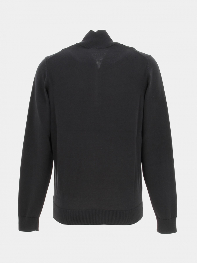 Pull col zippé montant san quintus noir homme - Hugo