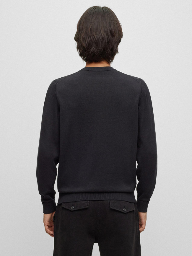 Pull fin san cassius noir homme - Hugo