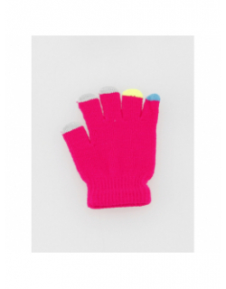 Gants tactile rose fille - Cairn