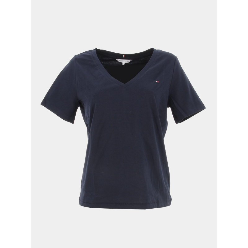 Tee shirt tommy online hilfiger femme col v