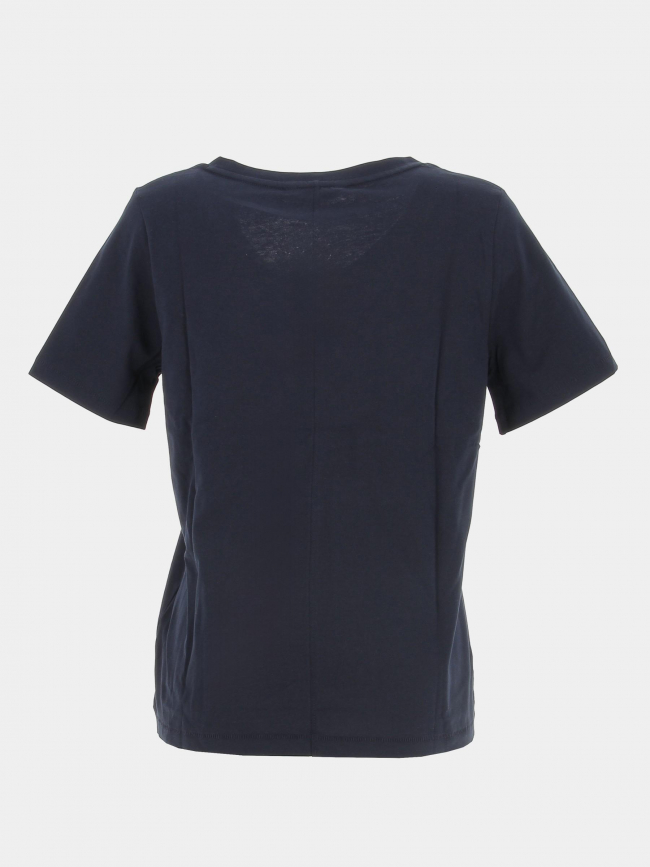 T shirt col v modern regular bleu femme Tommy Hilfiger wimod