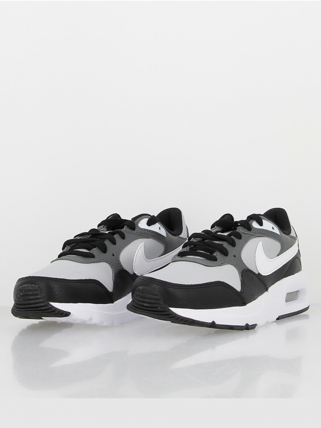 Air max baskets blanc noir gris homme - Nike