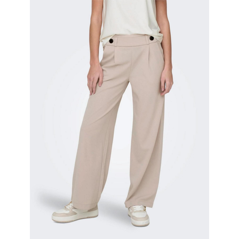 Pantalon large geggo beige femme - JDY