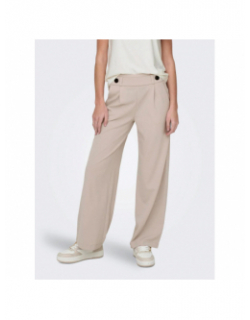 Pantalon large geggo beige femme - JDY