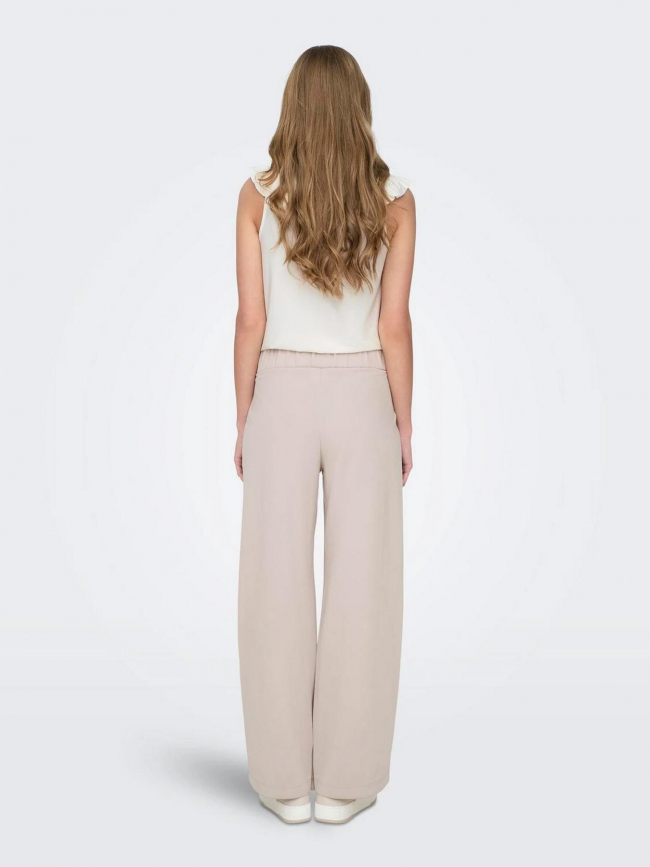 Pantalon large geggo beige femme - JDY