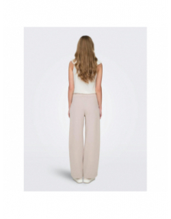 Pantalon large geggo beige femme - JDY