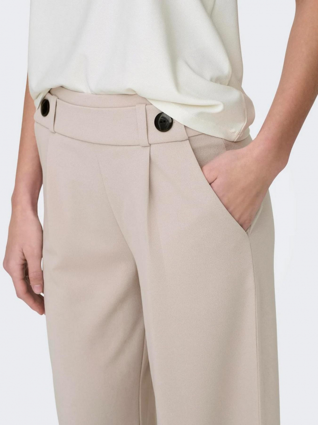 Pantalon large geggo beige femme - JDY