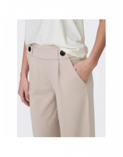 Pantalon large geggo beige femme - JDY