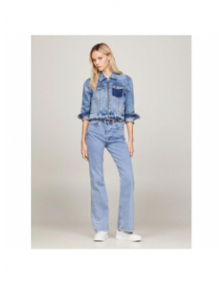 Jean high flare sylvia bleu femme - Tommy Jeans