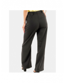 Pantalon large riel noir femme - La Petite Etoile