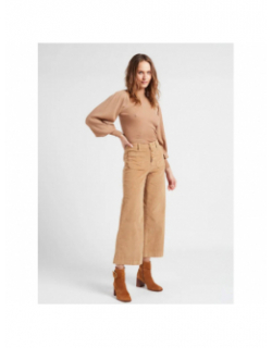 Pantalon velours atlanta marron femme - La Petite Etoile