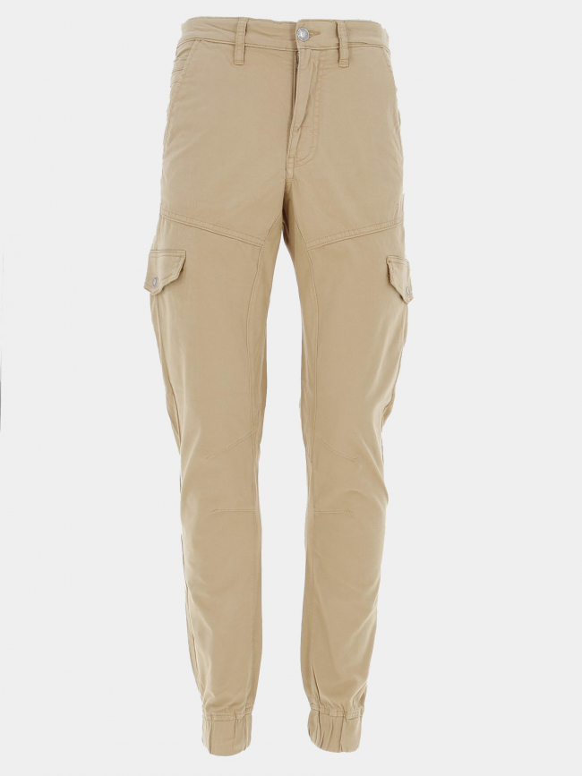 Pantalon cargo slim new kombat beige homme - Guess