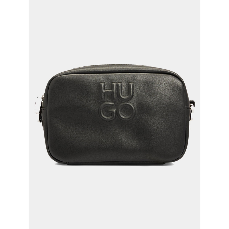 Sac bandoulière bel noir femme - Hugo