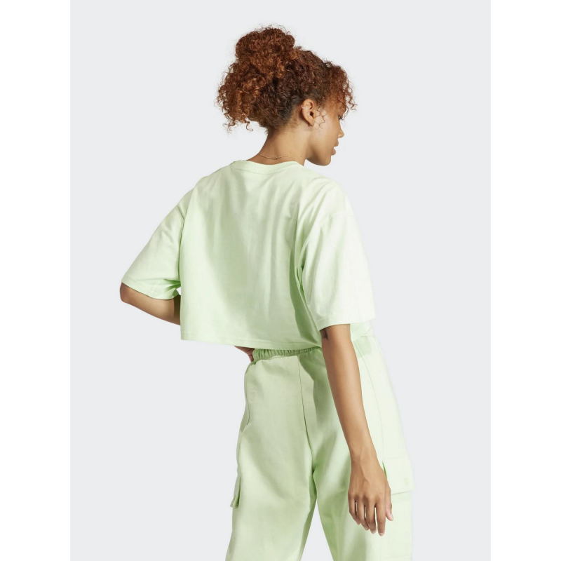 Tee shirt adidas fashion vert femme