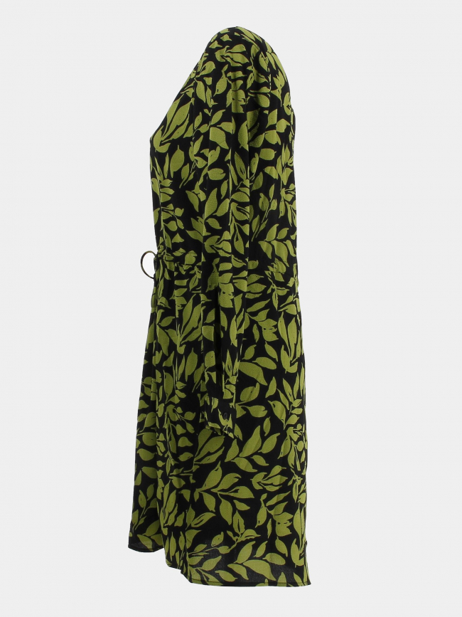 Robe courte piper floral vert femme - JDY