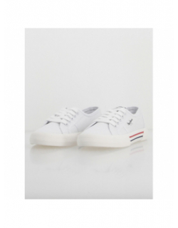 Baskets en toile brady basic blanc femme - Pepe Jeans