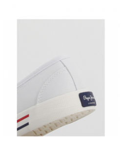 Baskets en toile brady basic blanc femme - Pepe Jeans