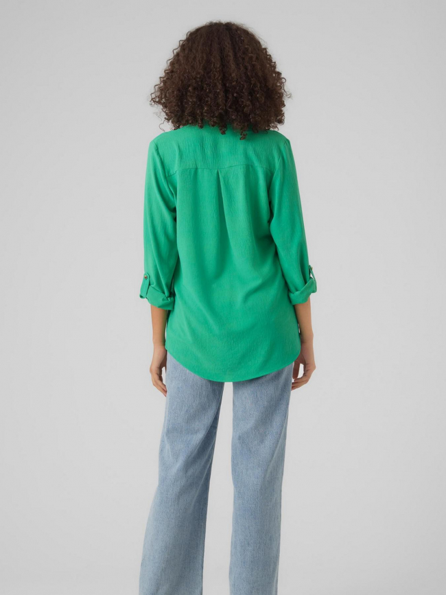 Blouse fluide gavina vert femme - Vero Moda