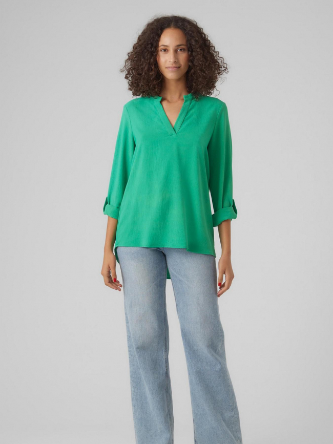 Blouse fluide gavina vert femme - Vero Moda