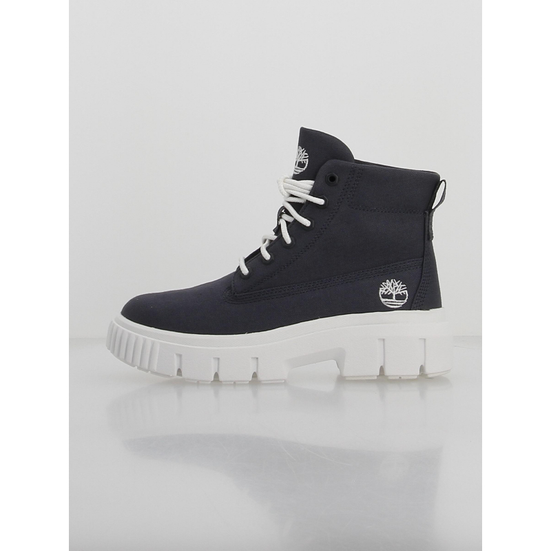 Boots en toile greyfield gris anthracite femme - Timberland